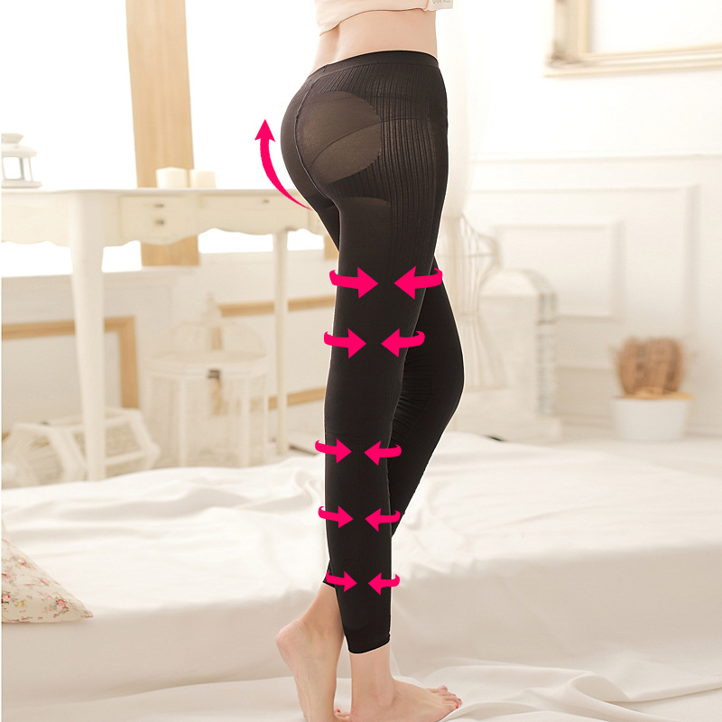 Tuck Pants Waist Corset Girdle Seamless Shaping Pants Legs Hip Pants Tight High Stockings